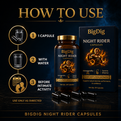 Night Rider Capsules (2 Bottles)